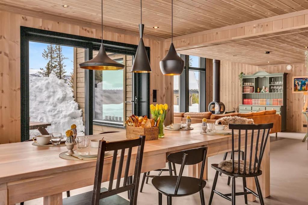 Peaceful Oasis. Panoramic Forest- & Mountain View. Sauna. Beitostolen المظهر الخارجي الصورة